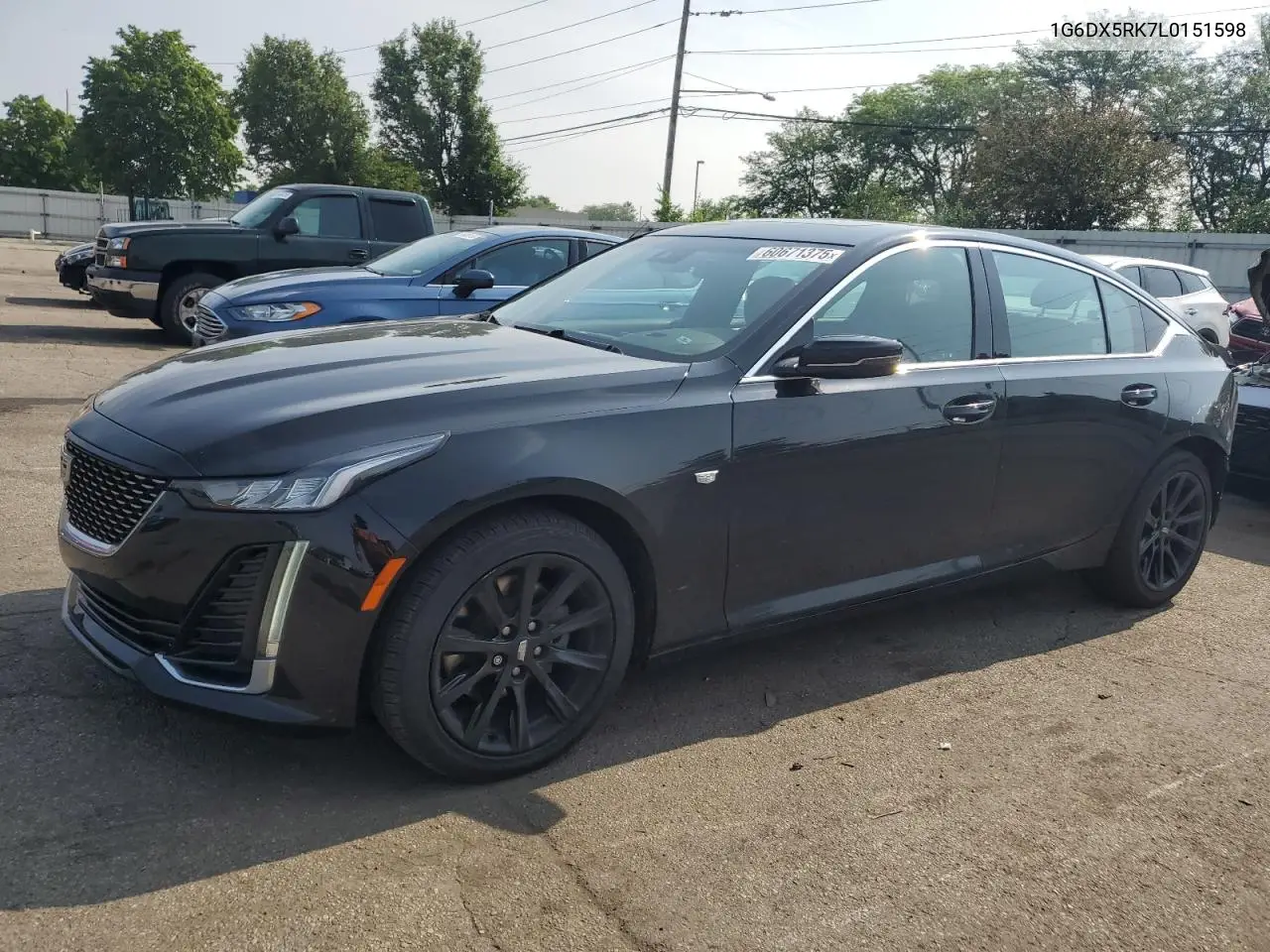 2020 Cadillac Ct5 Luxury VIN: 1G6DX5RK7L0151598 Lot: 60671375