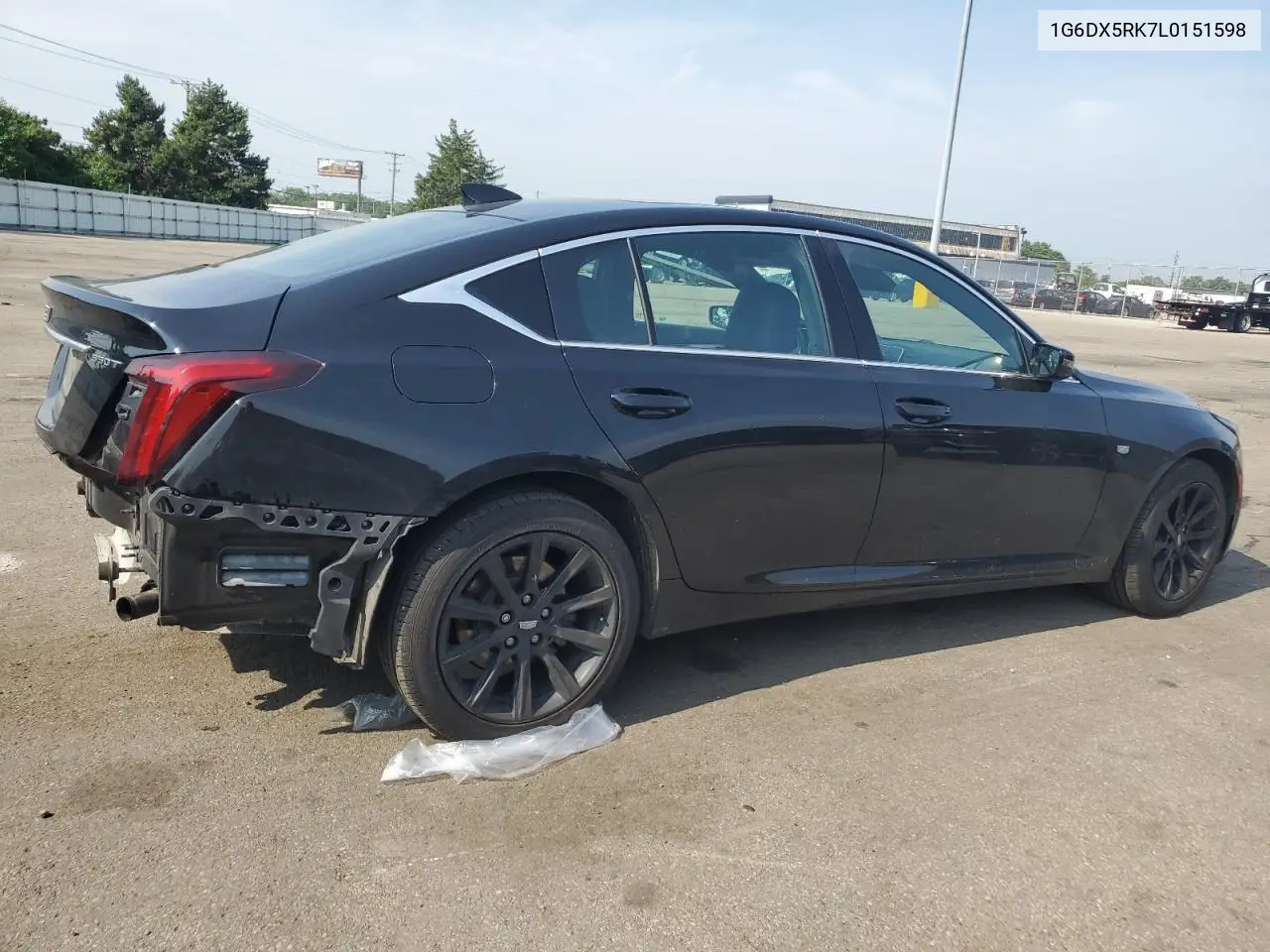 2020 Cadillac Ct5 Luxury VIN: 1G6DX5RK7L0151598 Lot: 60671375