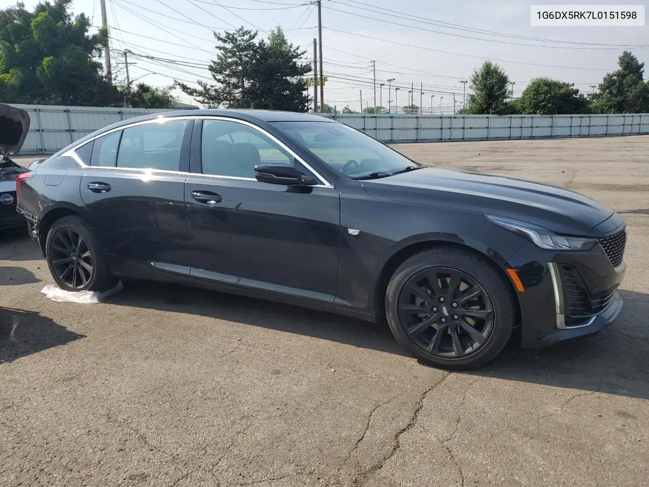 2020 Cadillac Ct5 Luxury VIN: 1G6DX5RK7L0151598 Lot: 60671375