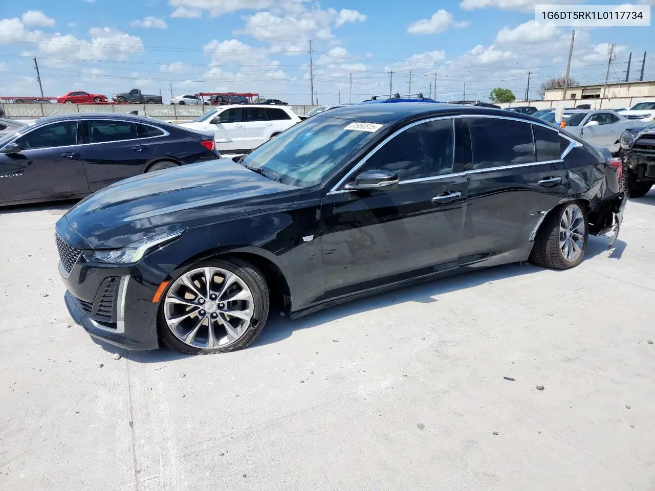 2020 Cadillac Ct5 Premium Luxury VIN: 1G6DT5RK1L0117734 Lot: 61956815