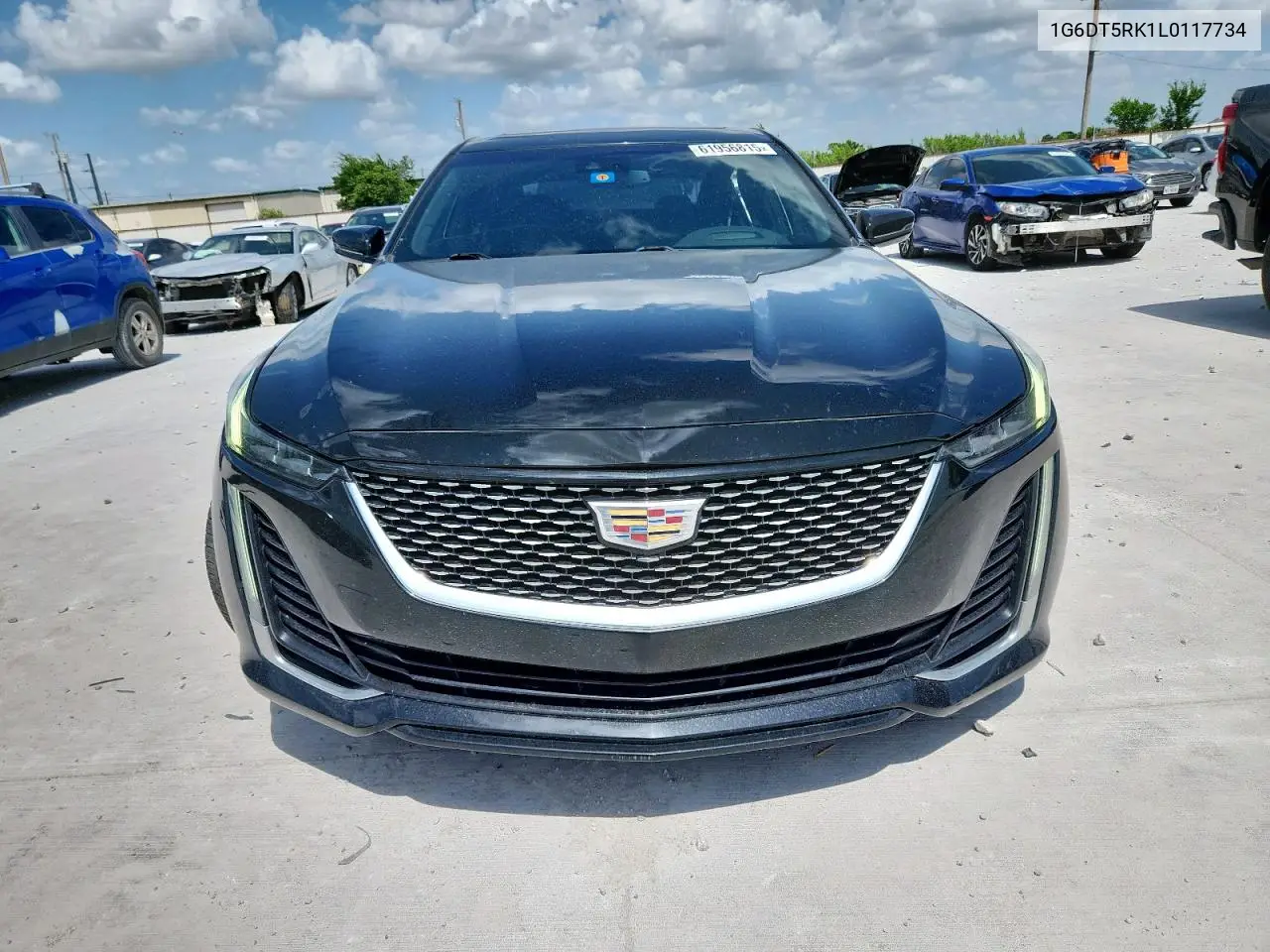 2020 Cadillac Ct5 Premium Luxury VIN: 1G6DT5RK1L0117734 Lot: 61956815