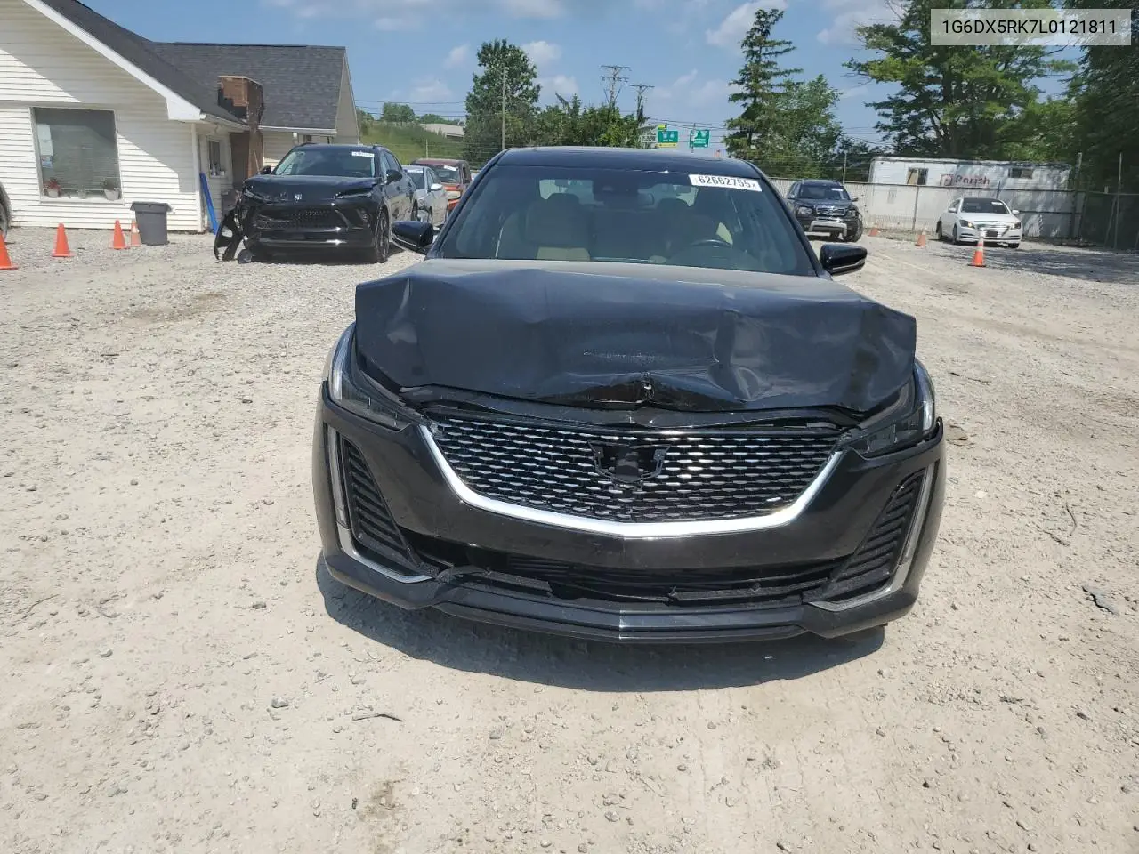 2020 Cadillac Ct5 Luxury VIN: 1G6DX5RK7L0121811 Lot: 62662755