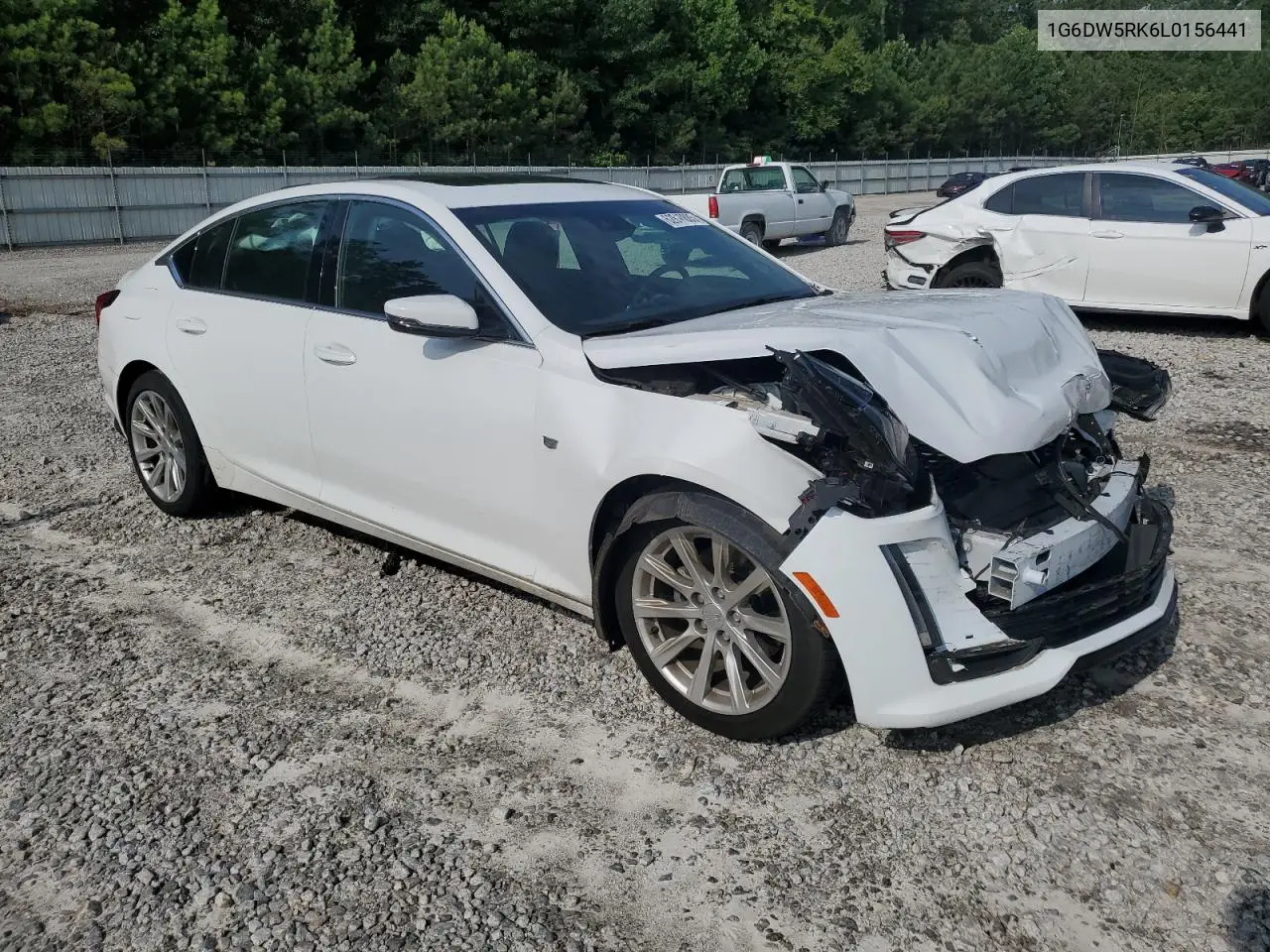 2020 Cadillac Ct5 Luxury VIN: 1G6DW5RK6L0156441 Lot: 62810885