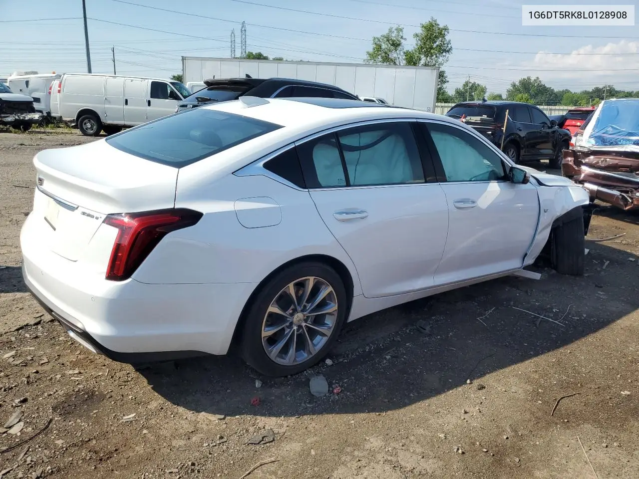 2020 Cadillac Ct5 Premium Luxury VIN: 1G6DT5RK8L0128908 Lot: 63489065