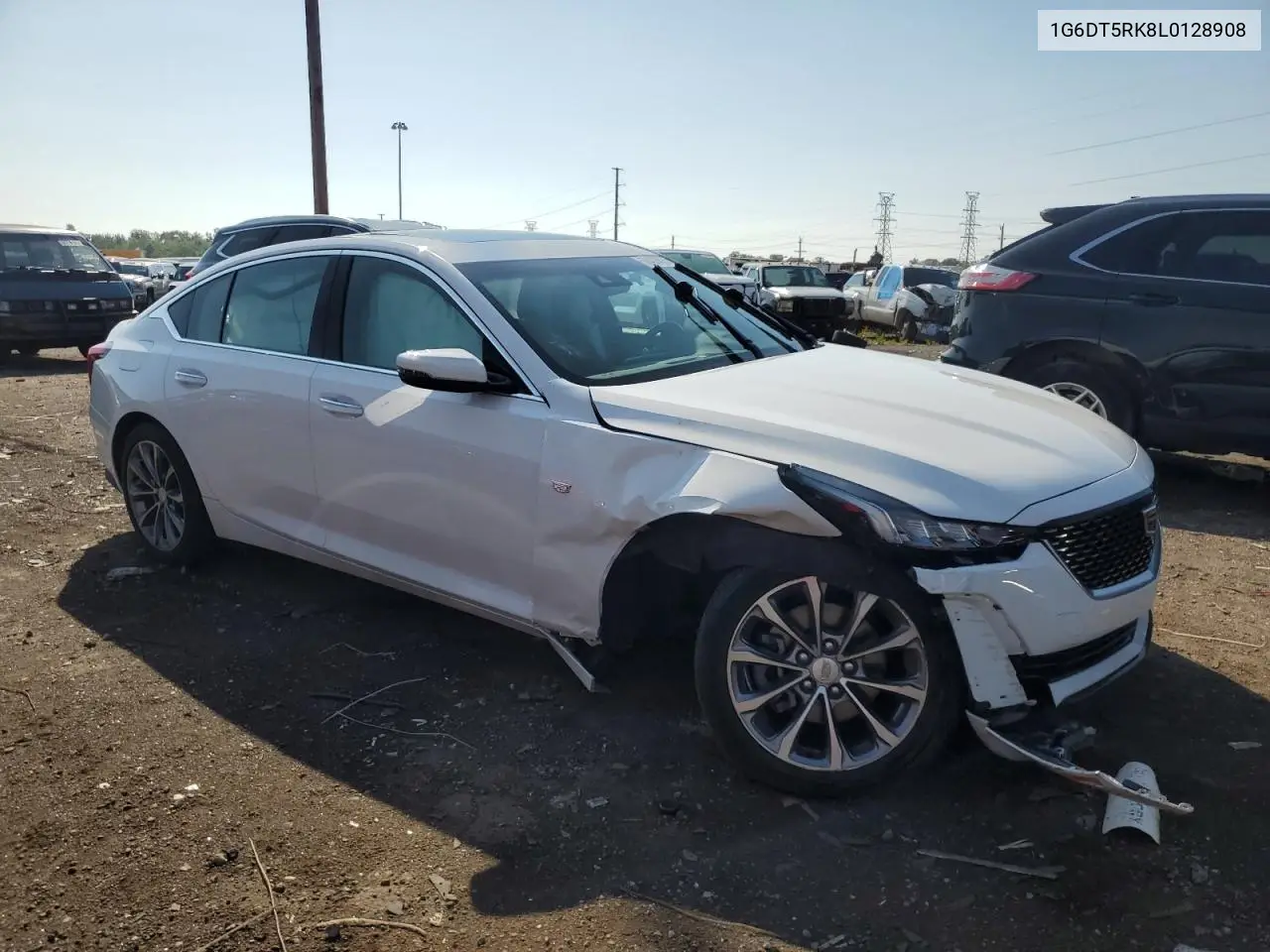 2020 Cadillac Ct5 Premium Luxury VIN: 1G6DT5RK8L0128908 Lot: 63489065