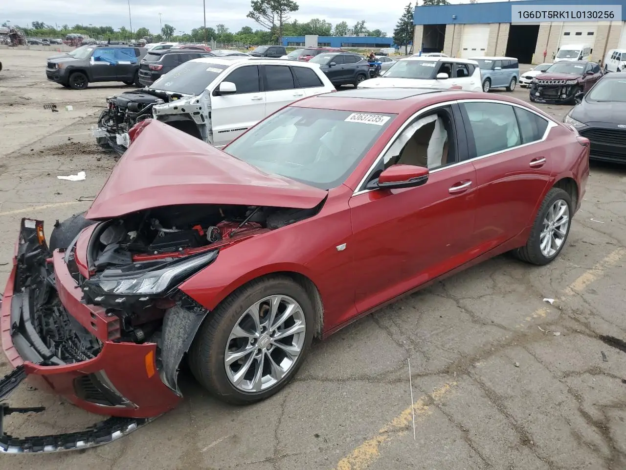 2020 Cadillac Ct5 Premium Luxury VIN: 1G6DT5RK1L0130256 Lot: 63637235
