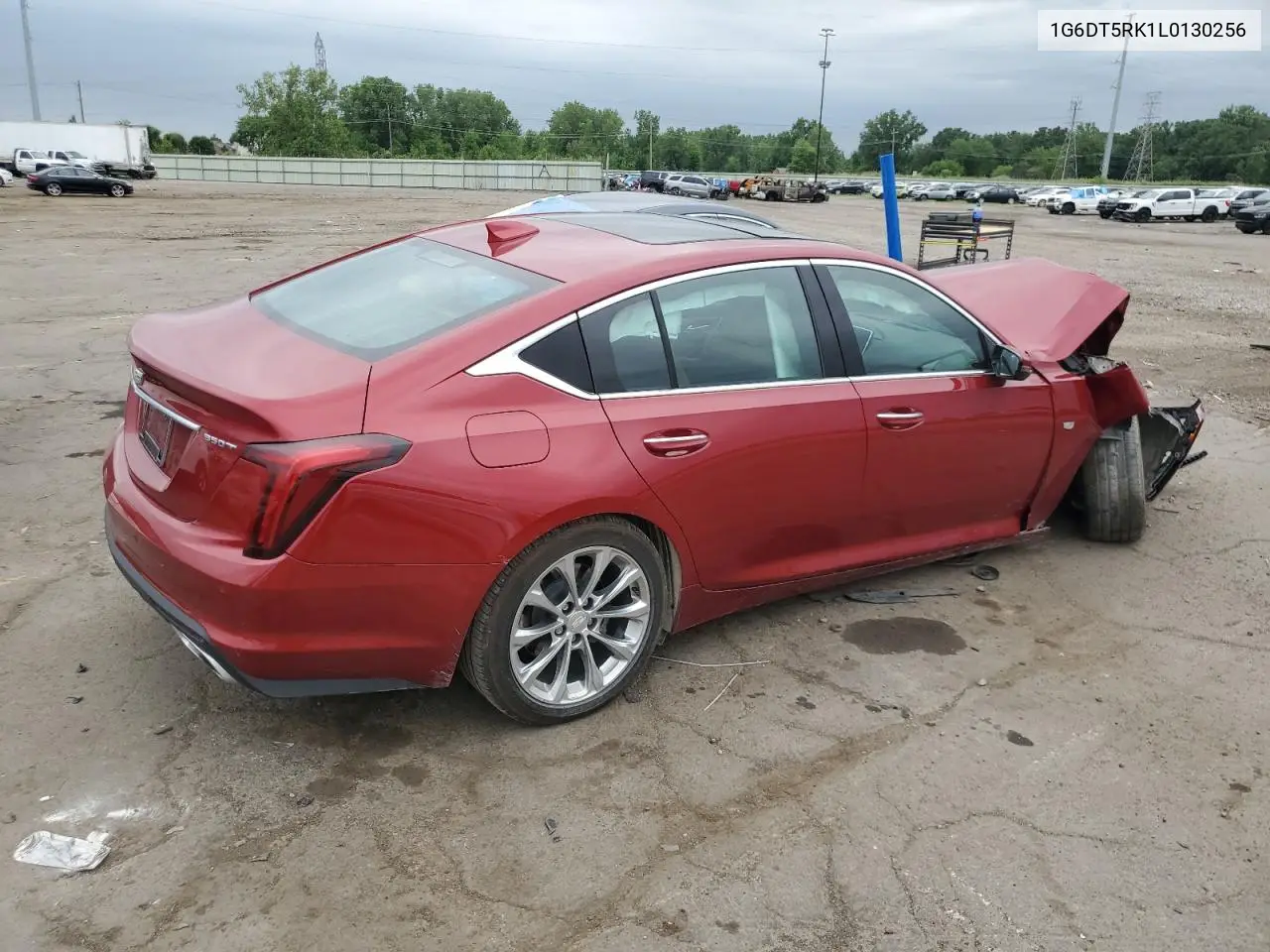 2020 Cadillac Ct5 Premium Luxury VIN: 1G6DT5RK1L0130256 Lot: 63637235
