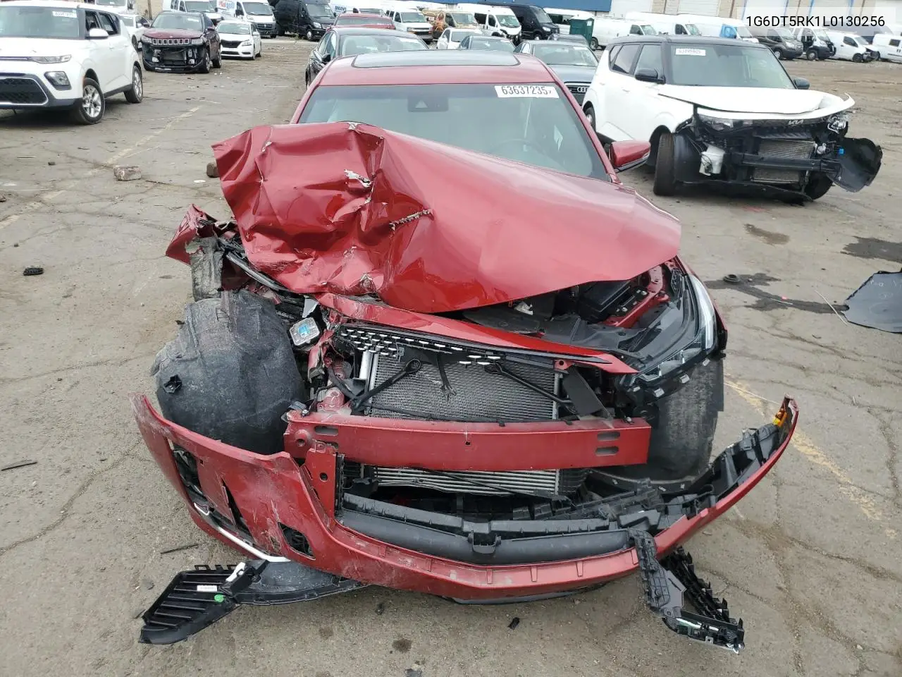 2020 Cadillac Ct5 Premium Luxury VIN: 1G6DT5RK1L0130256 Lot: 63637235