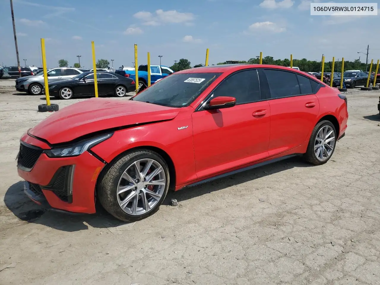 2020 Cadillac Ct5-V VIN: 1G6DV5RW3L0124715 Lot: 63897525