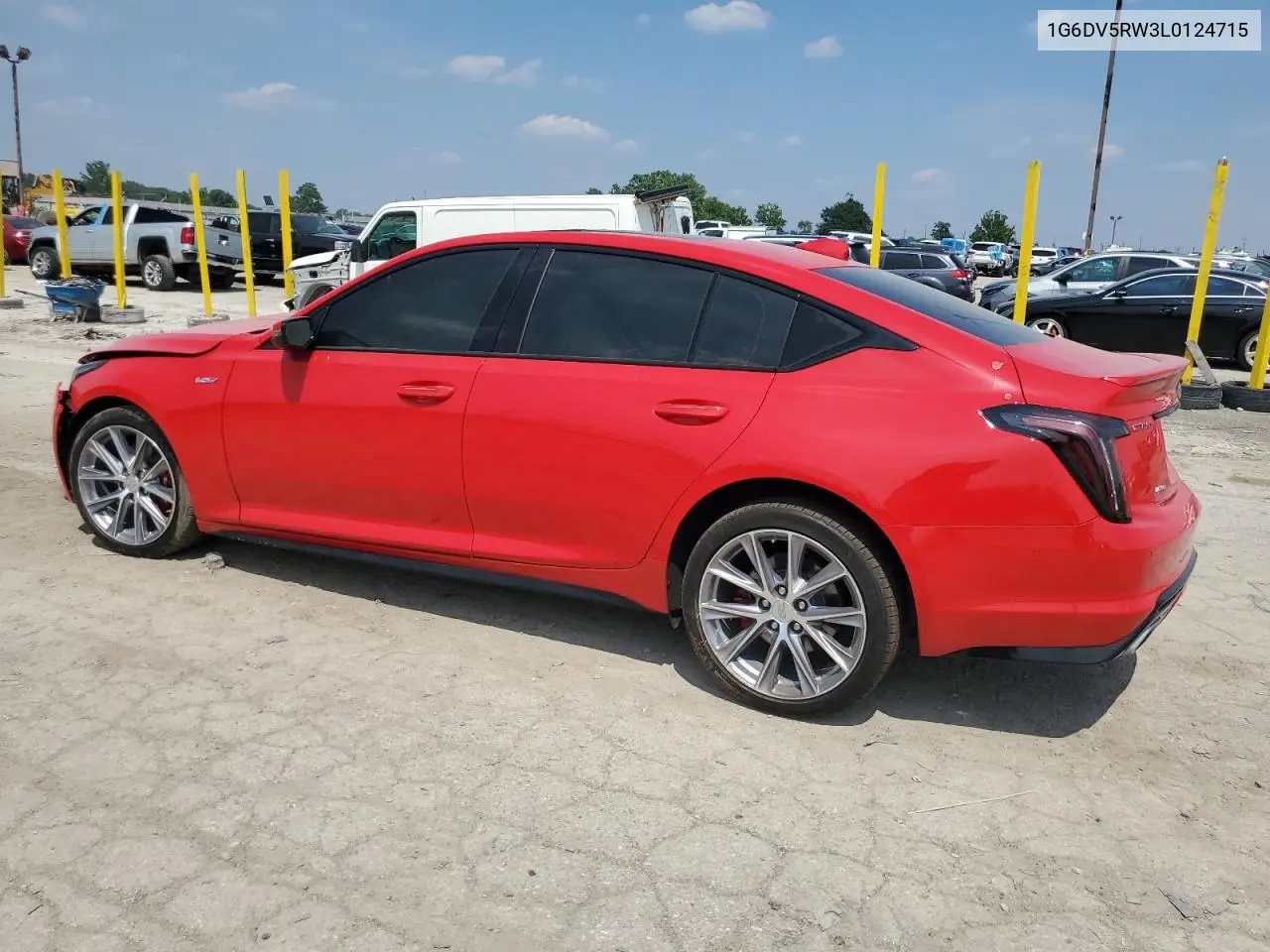 2020 Cadillac Ct5-V VIN: 1G6DV5RW3L0124715 Lot: 63897525
