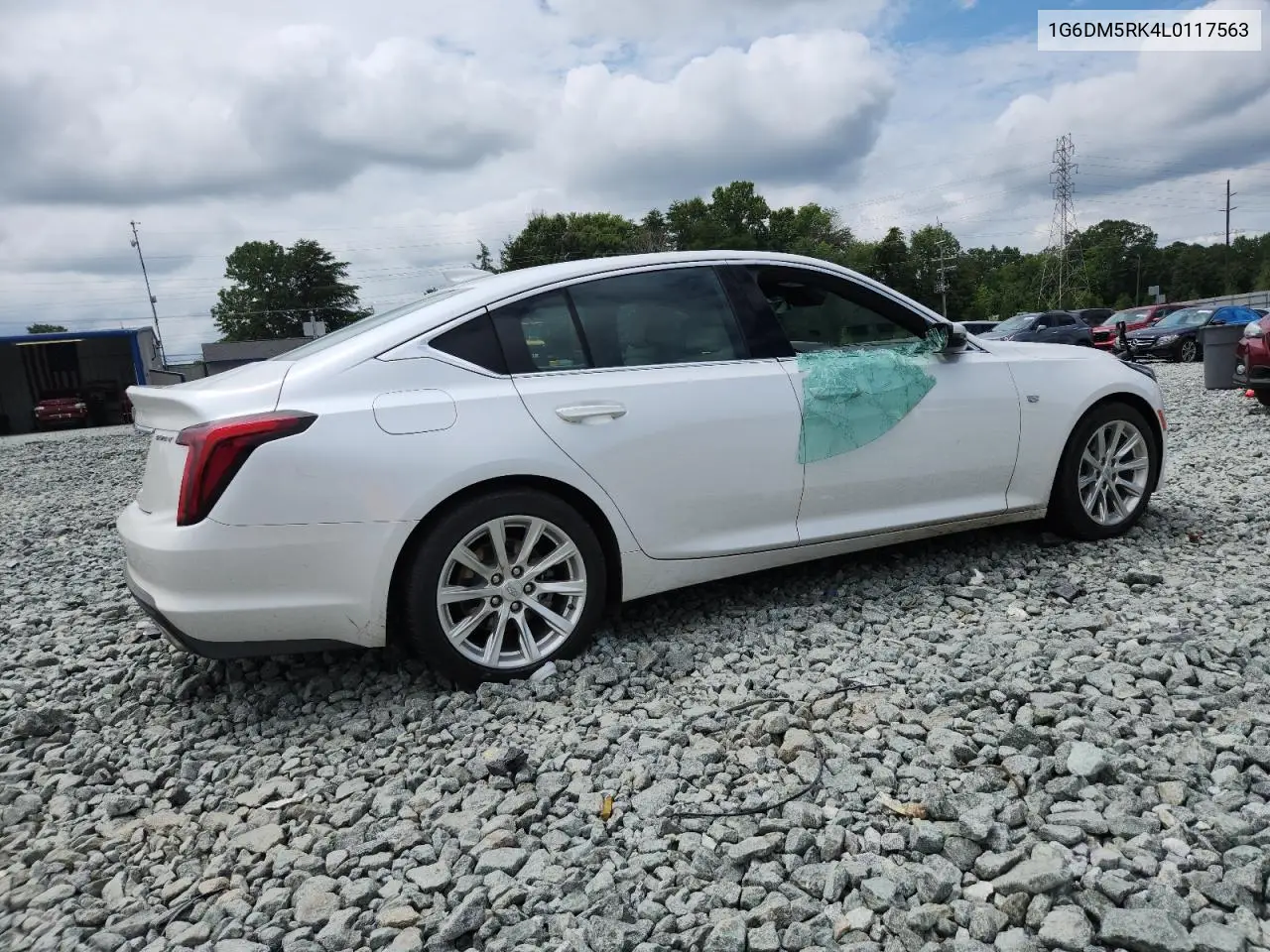 2020 Cadillac Ct5 Luxury VIN: 1G6DM5RK4L0117563 Lot: 64426995