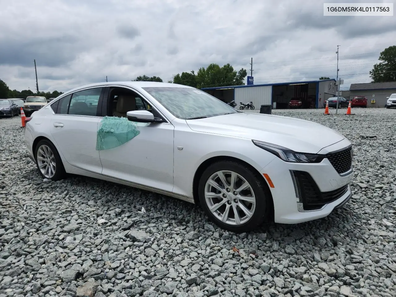 2020 Cadillac Ct5 Luxury VIN: 1G6DM5RK4L0117563 Lot: 64426995