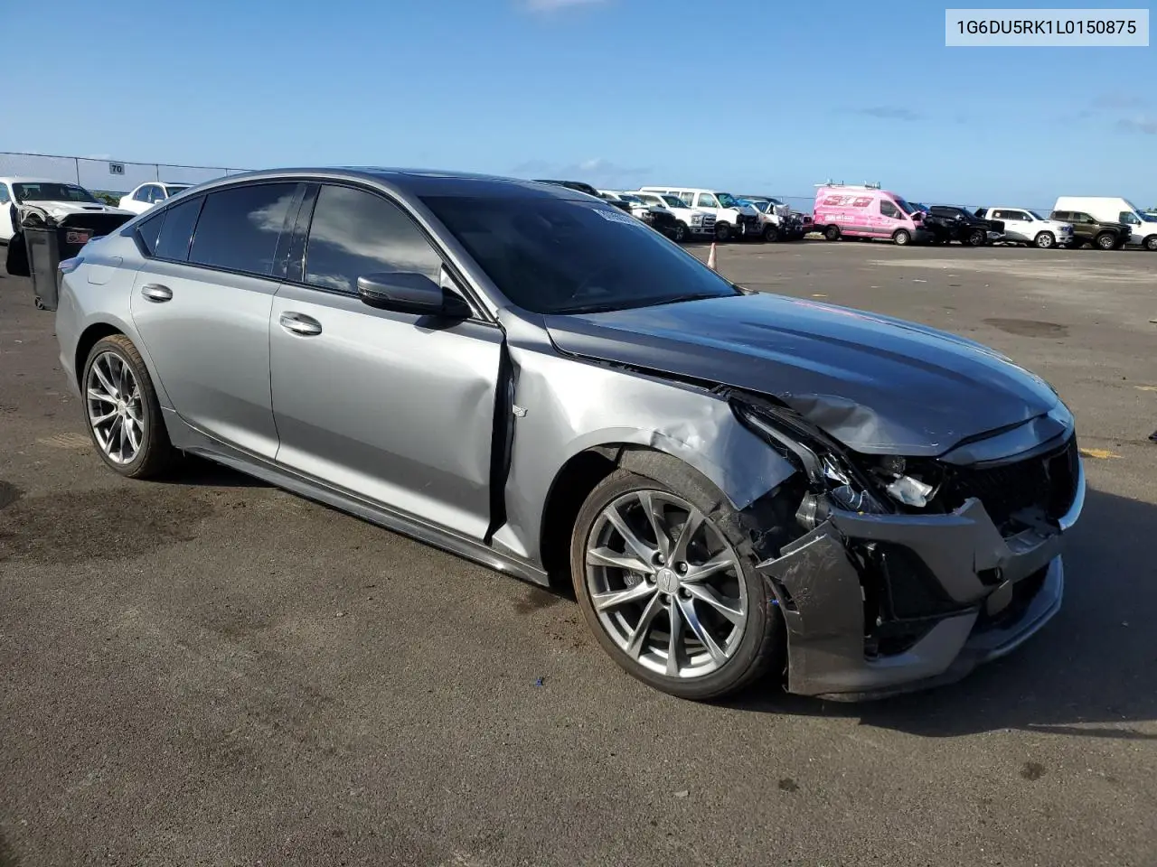2020 Cadillac Ct5 Sport VIN: 1G6DU5RK1L0150875 Lot: 80959514