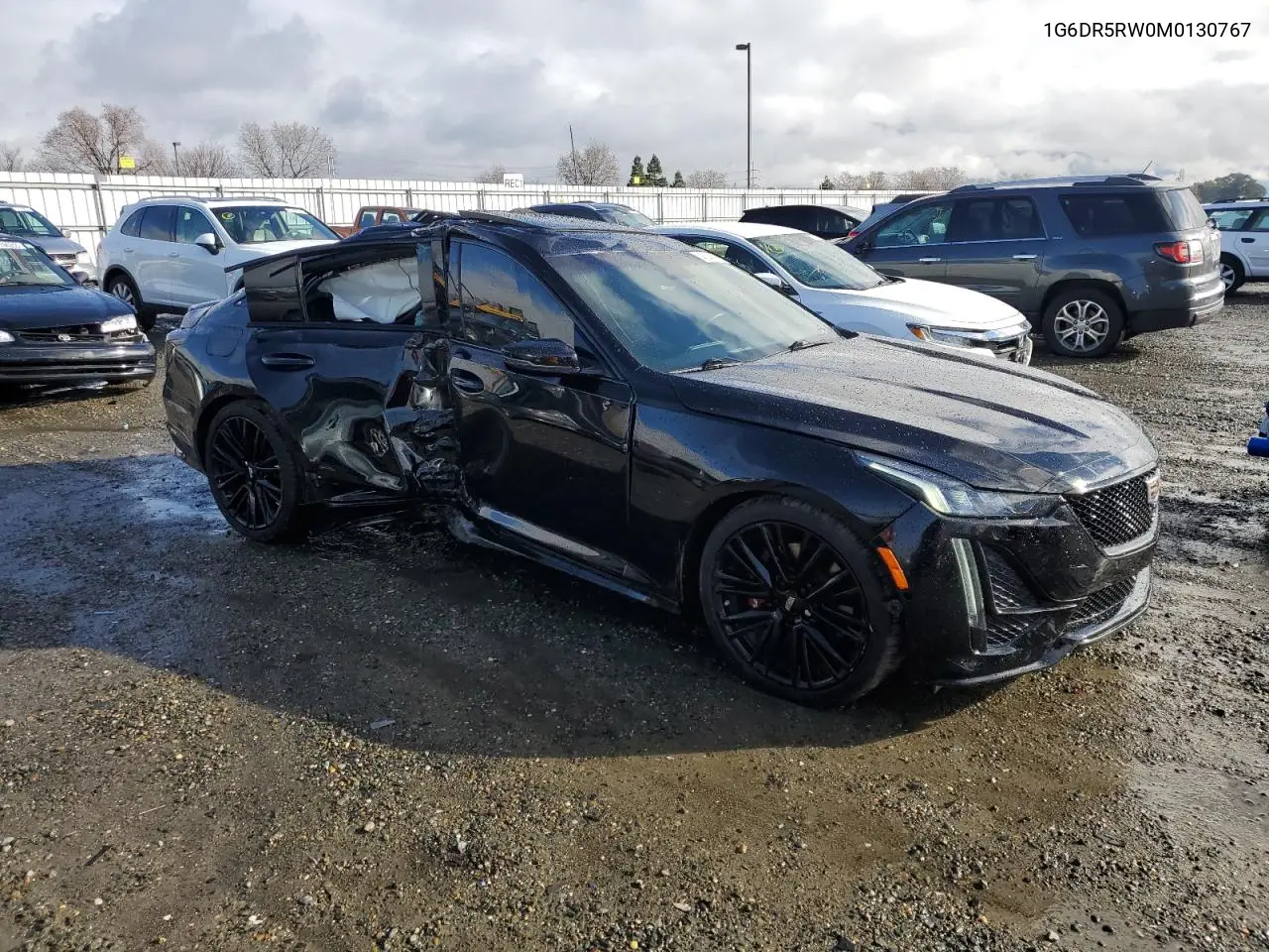 2021 Cadillac Ct5-V VIN: 1G6DR5RW0M0130767 Lot: 45048265