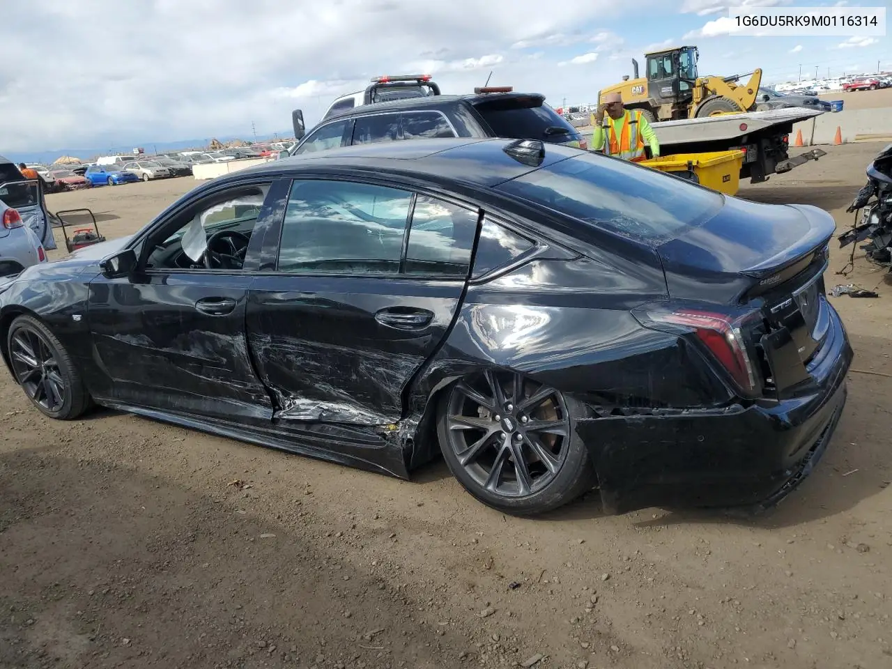 2021 Cadillac Ct5 Sport VIN: 1G6DU5RK9M0116314 Lot: 46953515