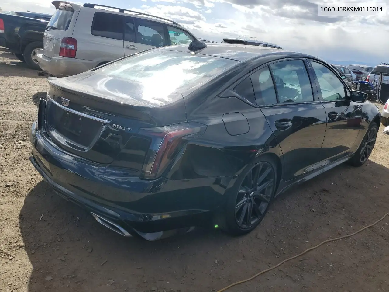 2021 Cadillac Ct5 Sport VIN: 1G6DU5RK9M0116314 Lot: 46953515