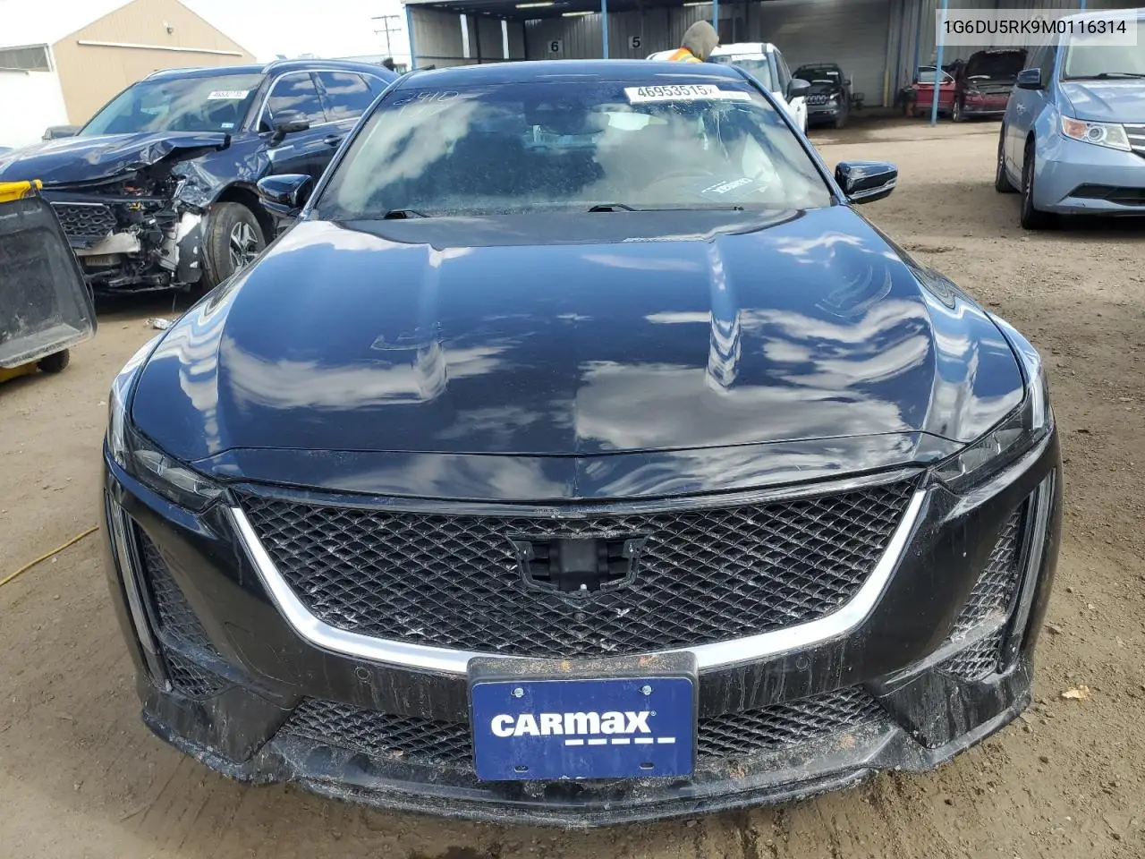 2021 Cadillac Ct5 Sport VIN: 1G6DU5RK9M0116314 Lot: 46953515