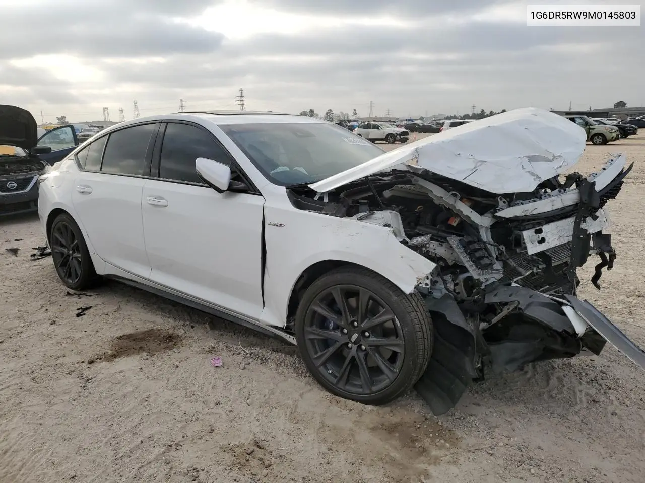 2021 Cadillac Ct5-V VIN: 1G6DR5RW9M0145803 Lot: 48741635