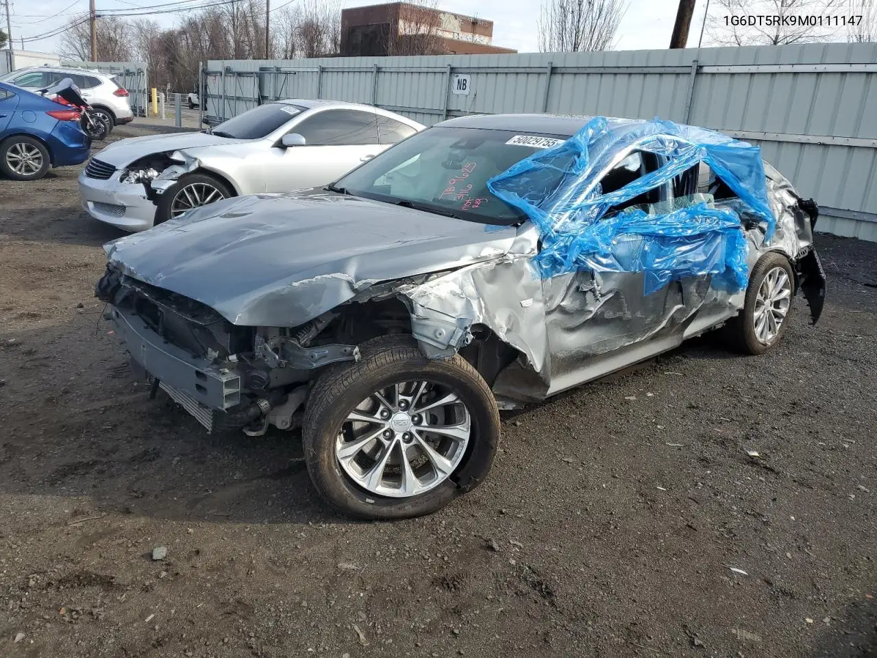 2021 Cadillac Ct5 Premium Luxury VIN: 1G6DT5RK9M0111147 Lot: 50029755