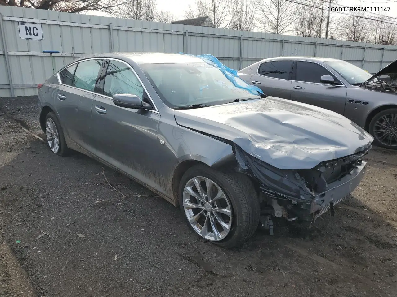2021 Cadillac Ct5 Premium Luxury VIN: 1G6DT5RK9M0111147 Lot: 50029755