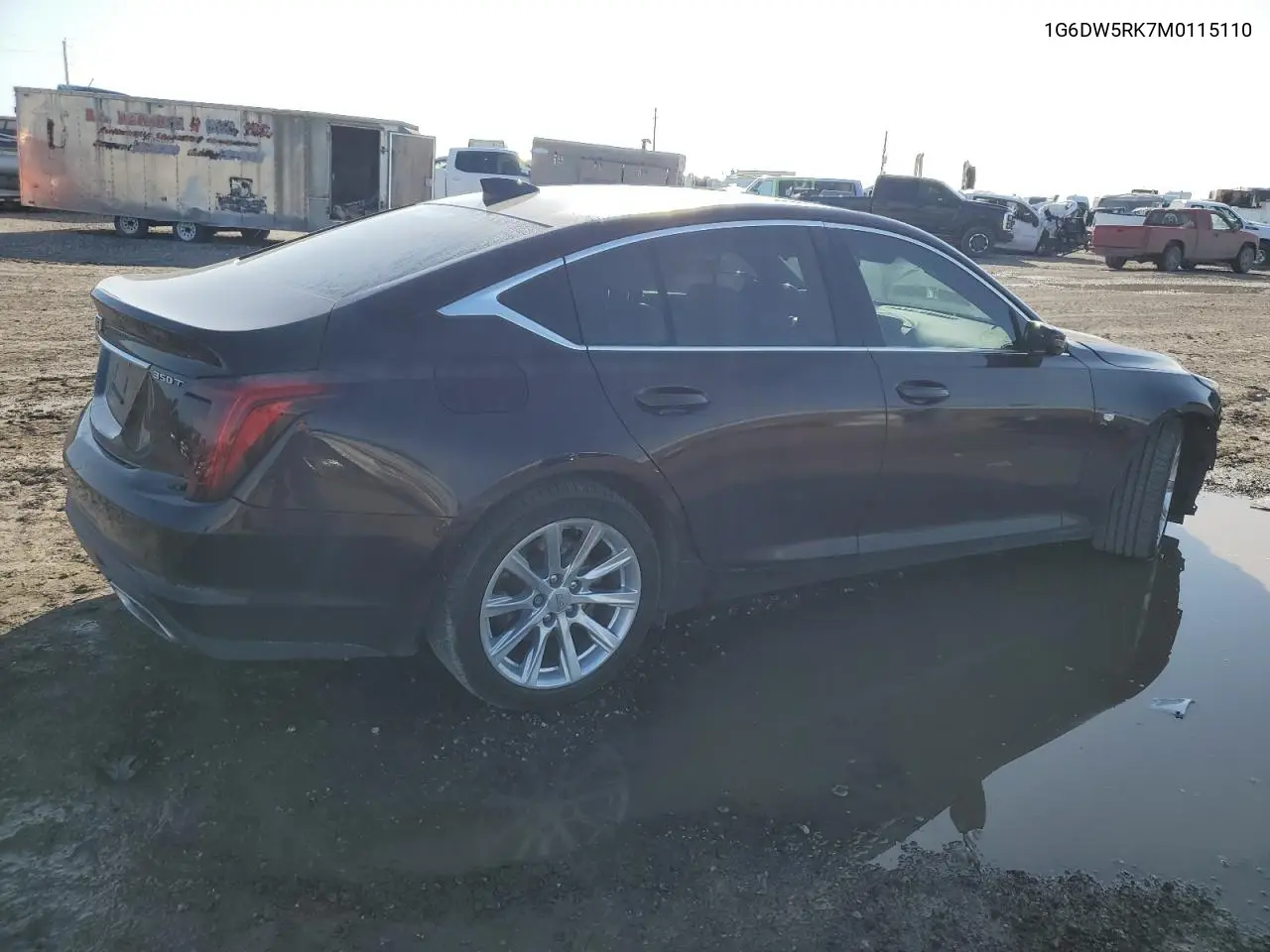 2021 Cadillac Ct5 Luxury VIN: 1G6DW5RK7M0115110 Lot: 51435825