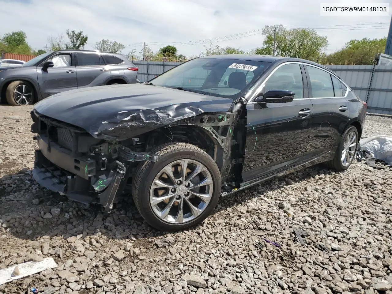 2021 Cadillac Ct5 Premium Luxury VIN: 1G6DT5RW9M0148105 Lot: 55275615