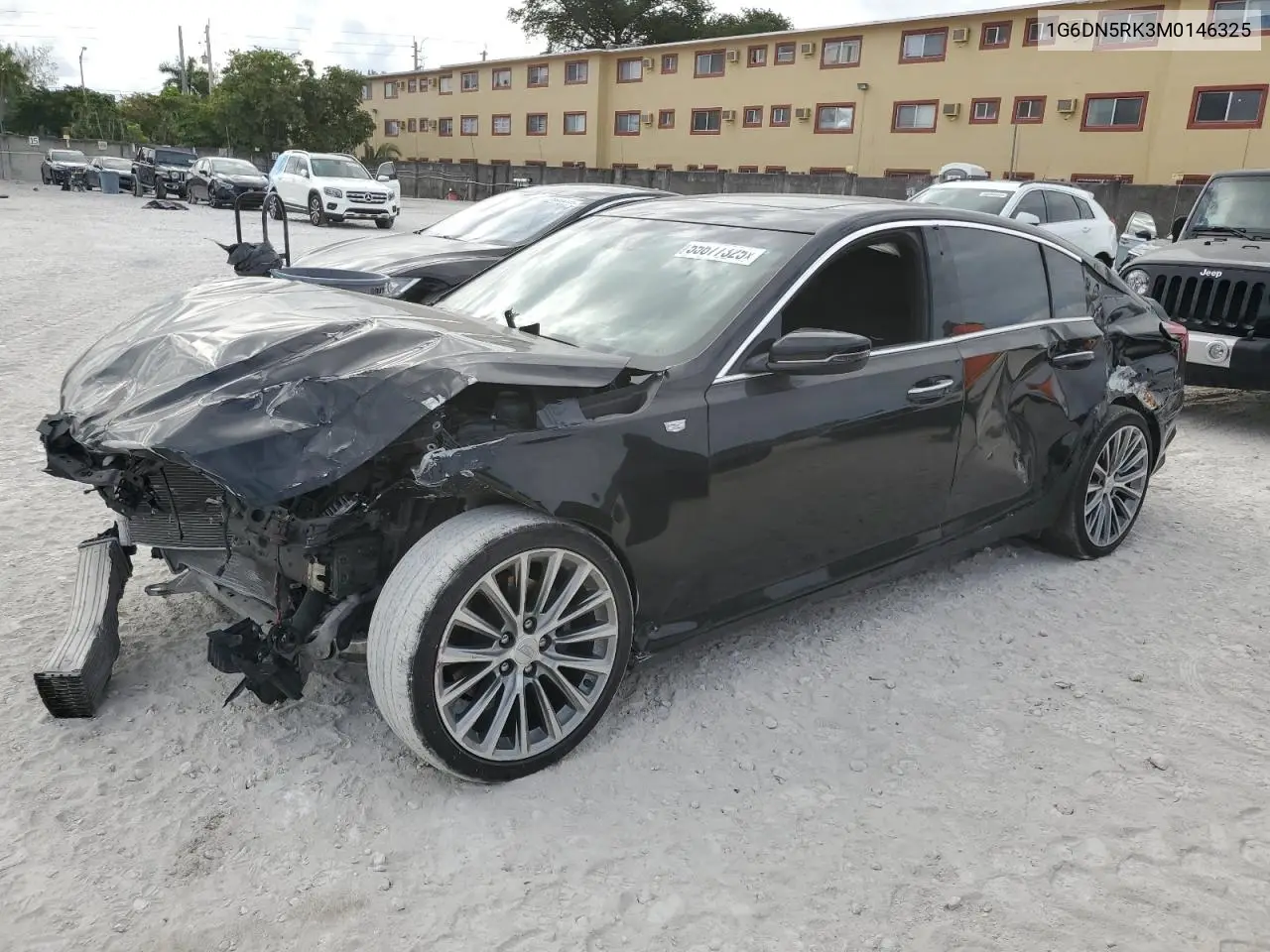 2021 Cadillac Ct5 Premium Luxury VIN: 1G6DN5RK3M0146325 Lot: 55677325