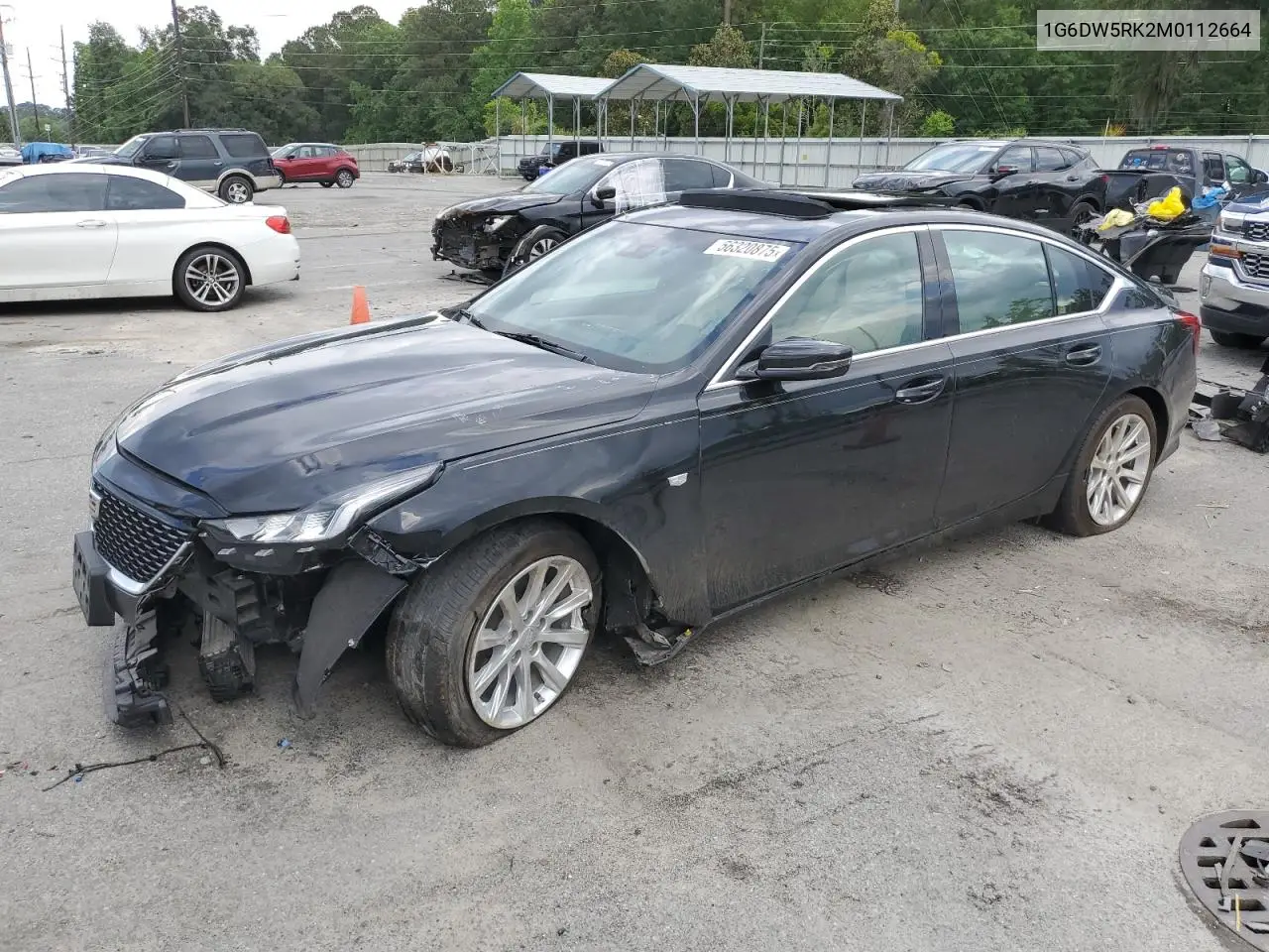 2021 Cadillac Ct5 Luxury VIN: 1G6DW5RK2M0112664 Lot: 56320875