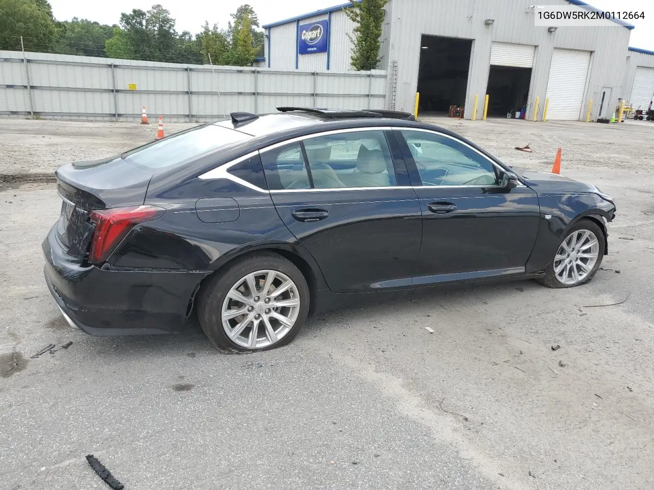 2021 Cadillac Ct5 Luxury VIN: 1G6DW5RK2M0112664 Lot: 56320875