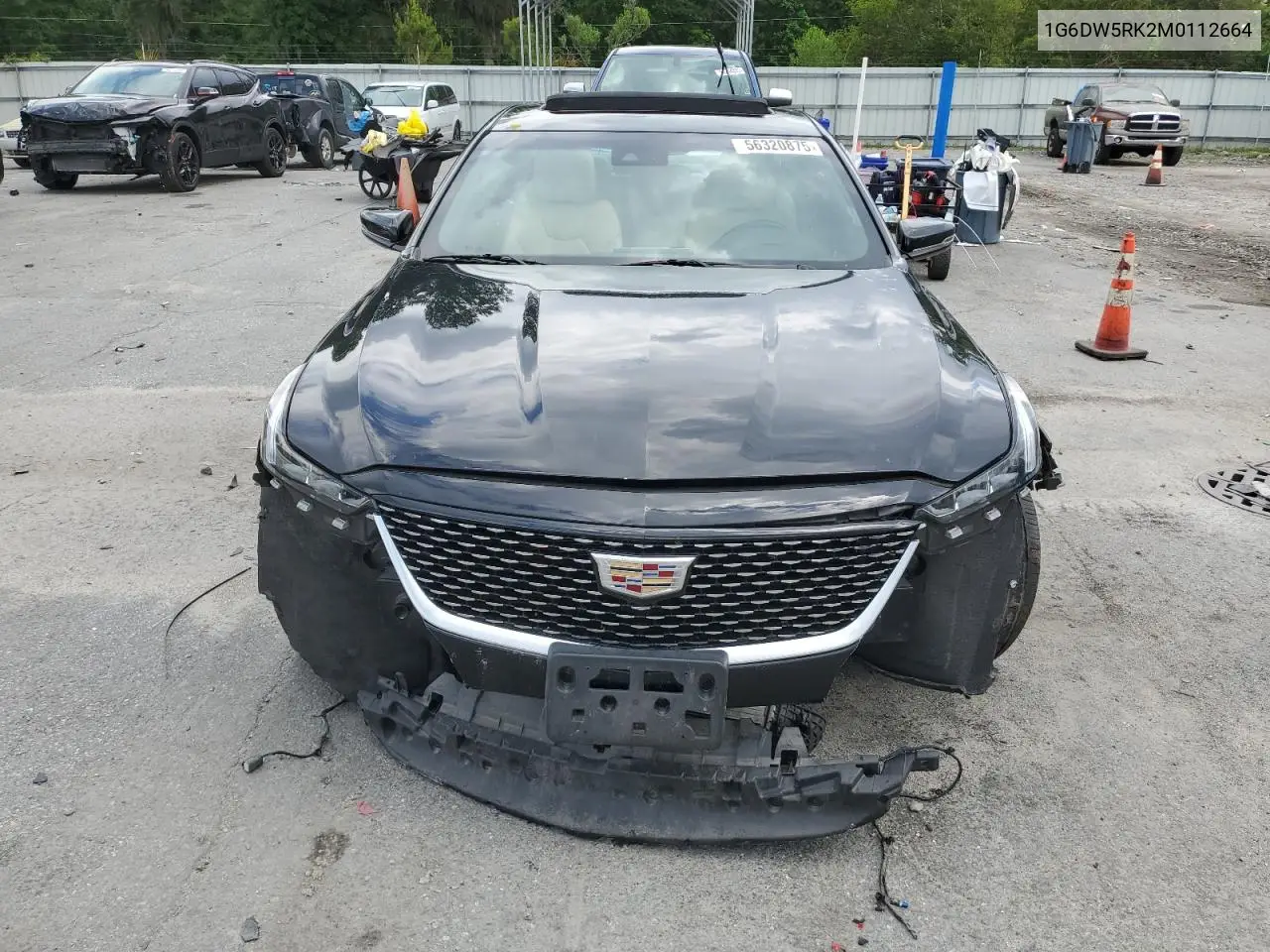 2021 Cadillac Ct5 Luxury VIN: 1G6DW5RK2M0112664 Lot: 56320875