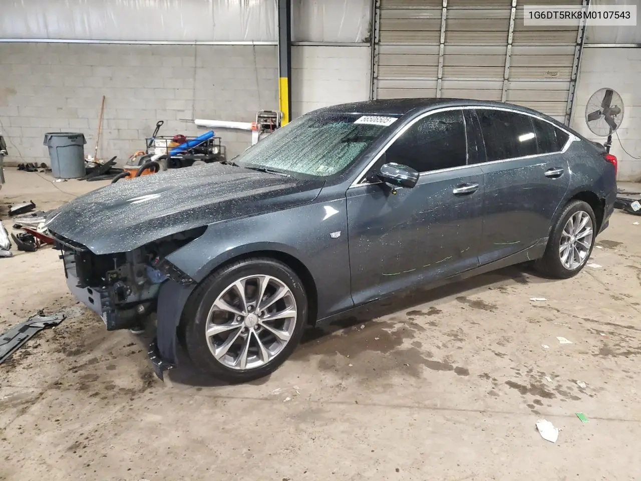 2021 Cadillac Ct5 Premium Luxury VIN: 1G6DT5RK8M0107543 Lot: 56506505