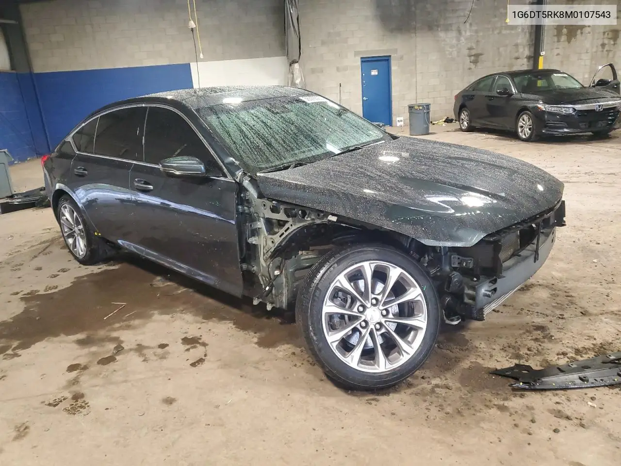 2021 Cadillac Ct5 Premium Luxury VIN: 1G6DT5RK8M0107543 Lot: 56506505