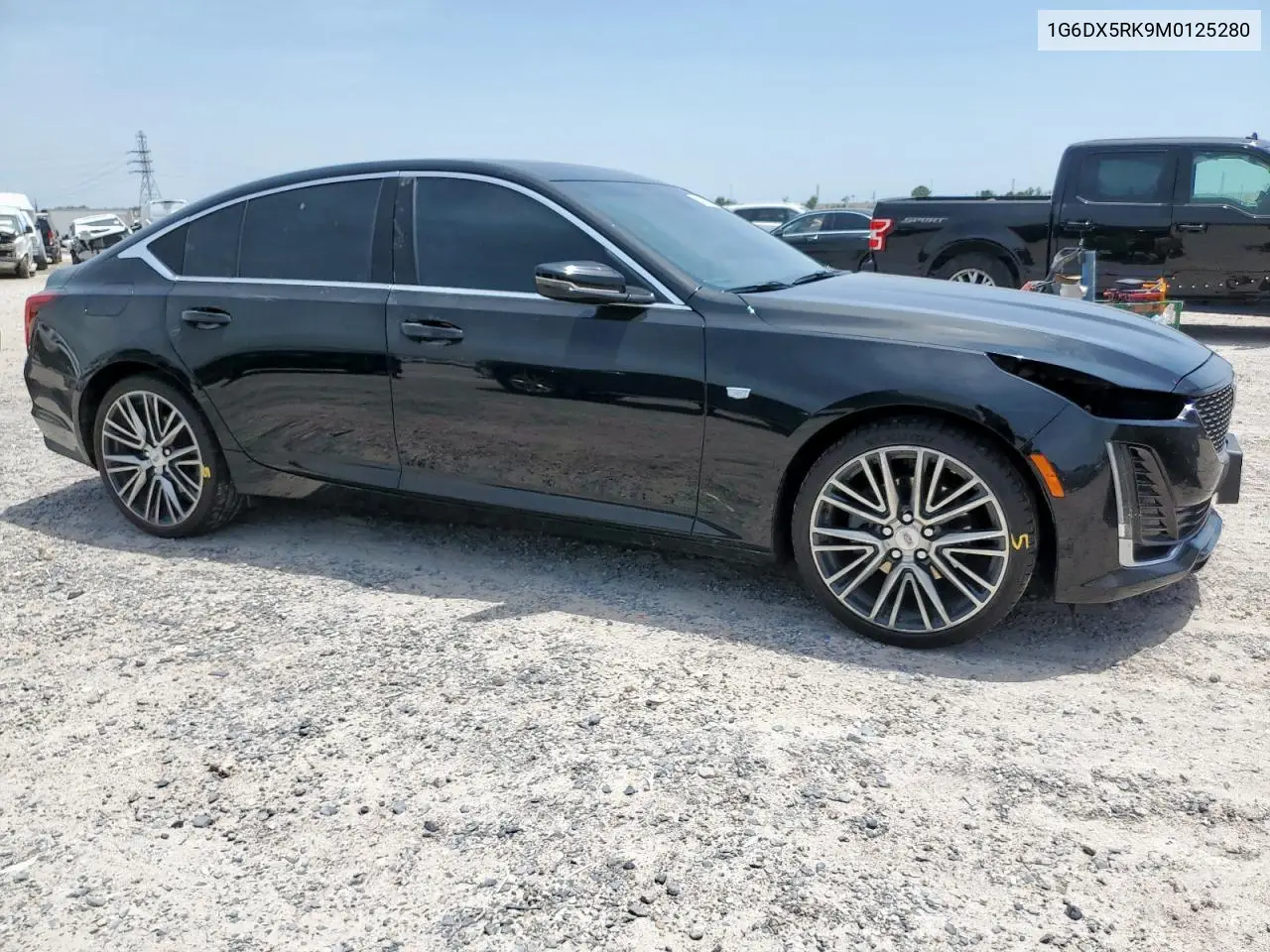 2021 Cadillac Ct5 Luxury VIN: 1G6DX5RK9M0125280 Lot: 56756305