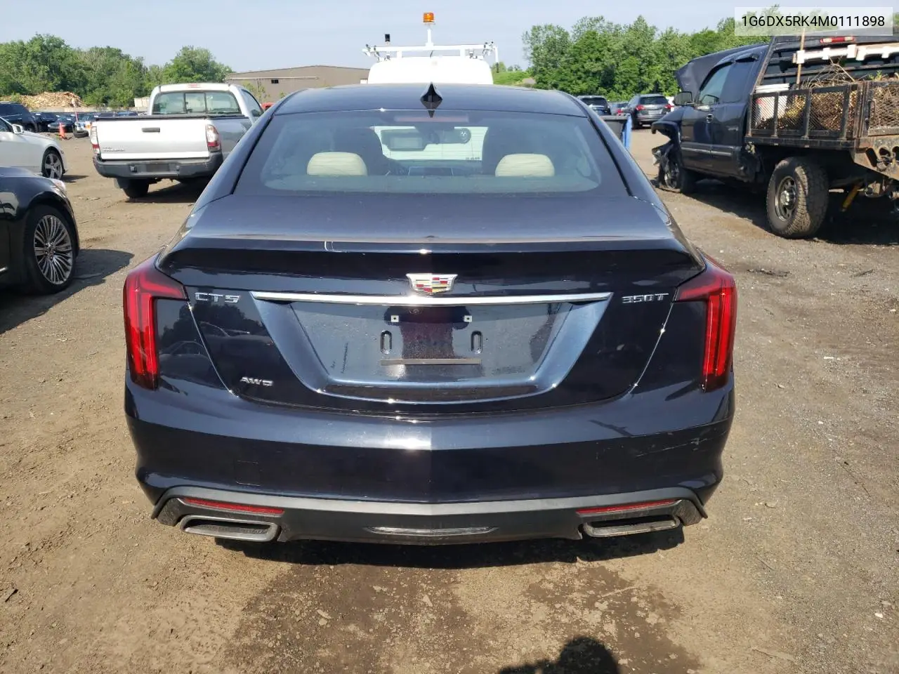 2021 Cadillac Ct5 Luxury VIN: 1G6DX5RK4M0111898 Lot: 60395855