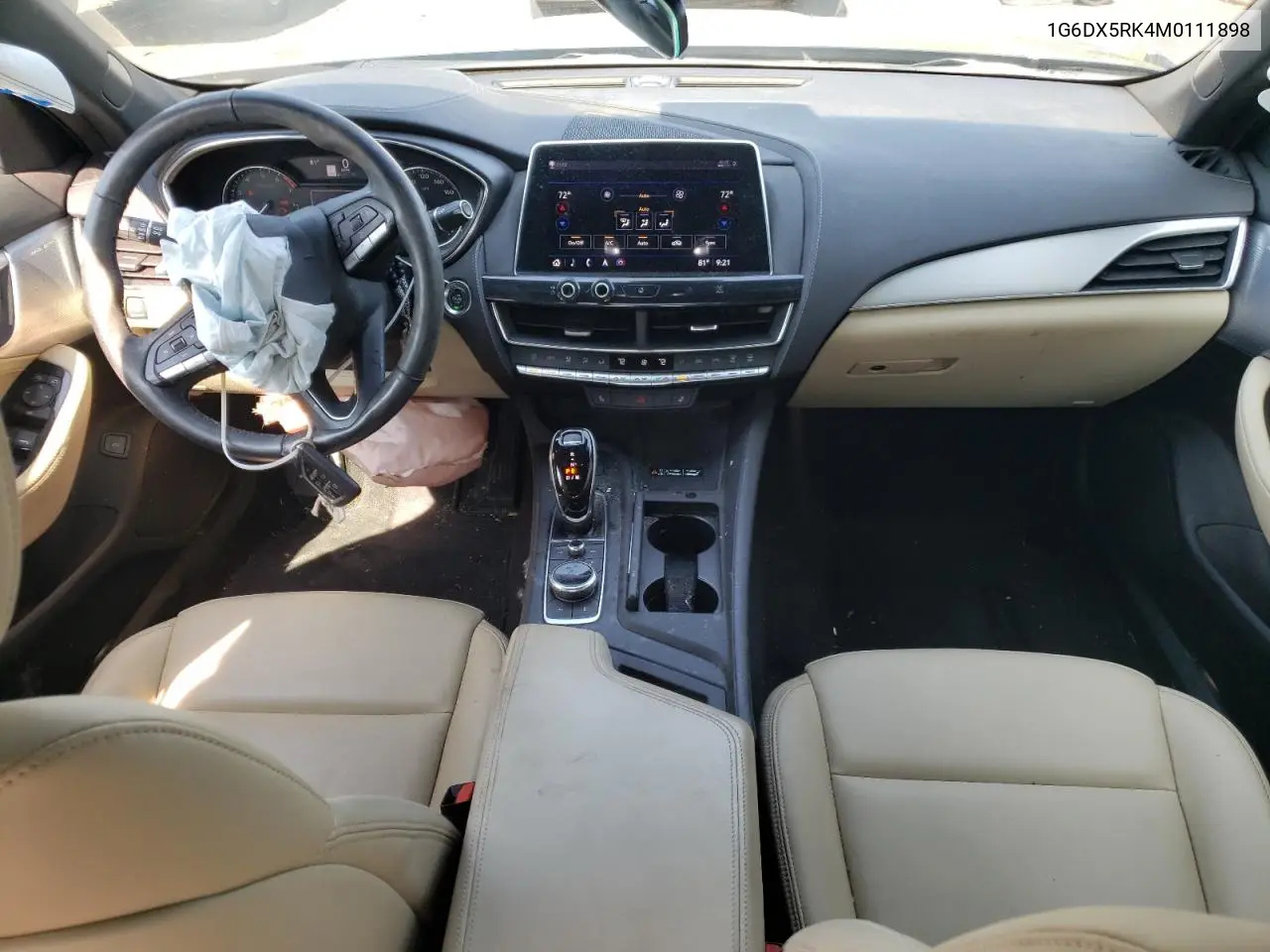 2021 Cadillac Ct5 Luxury VIN: 1G6DX5RK4M0111898 Lot: 60395855