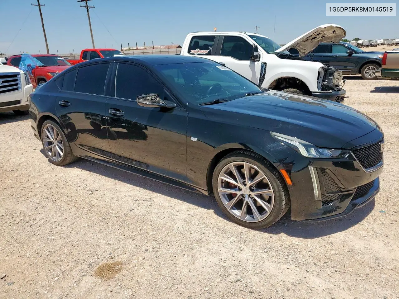 2021 Cadillac Ct5 Sport VIN: 1G6DP5RK8M0145519 Lot: 60626655