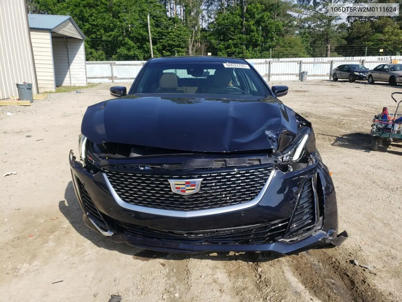 2021 Cadillac Ct5 Premium Luxury VIN: 1G6DT5RW2M0111624 Lot: 60633765