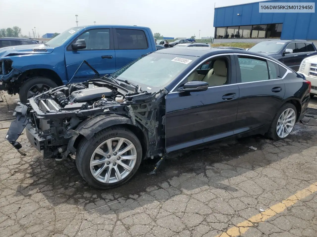 2021 Cadillac Ct5 Luxury VIN: 1G6DW5RK2M0129450 Lot: 60803385