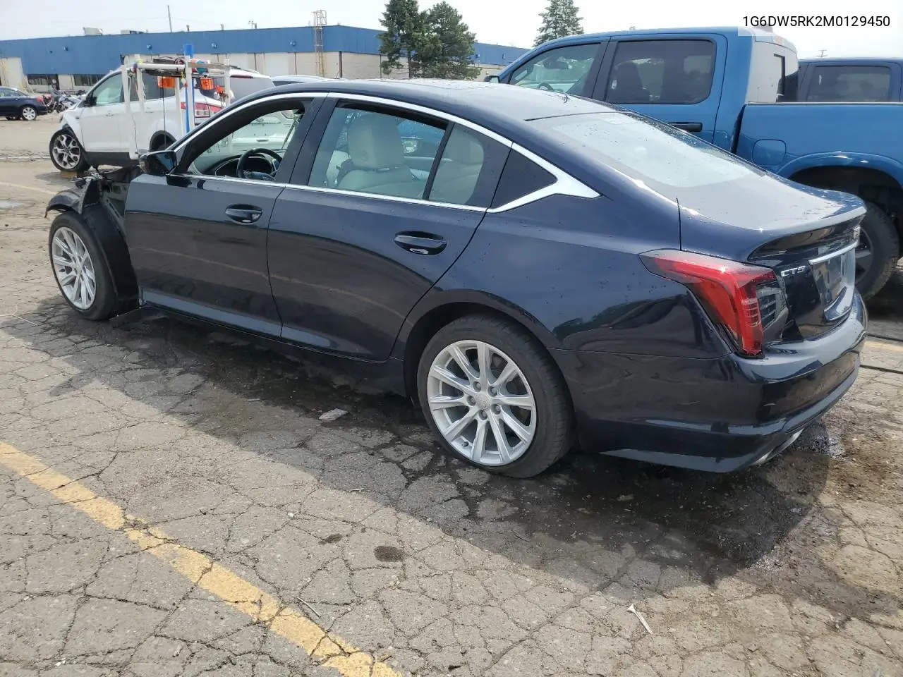 2021 Cadillac Ct5 Luxury VIN: 1G6DW5RK2M0129450 Lot: 60803385