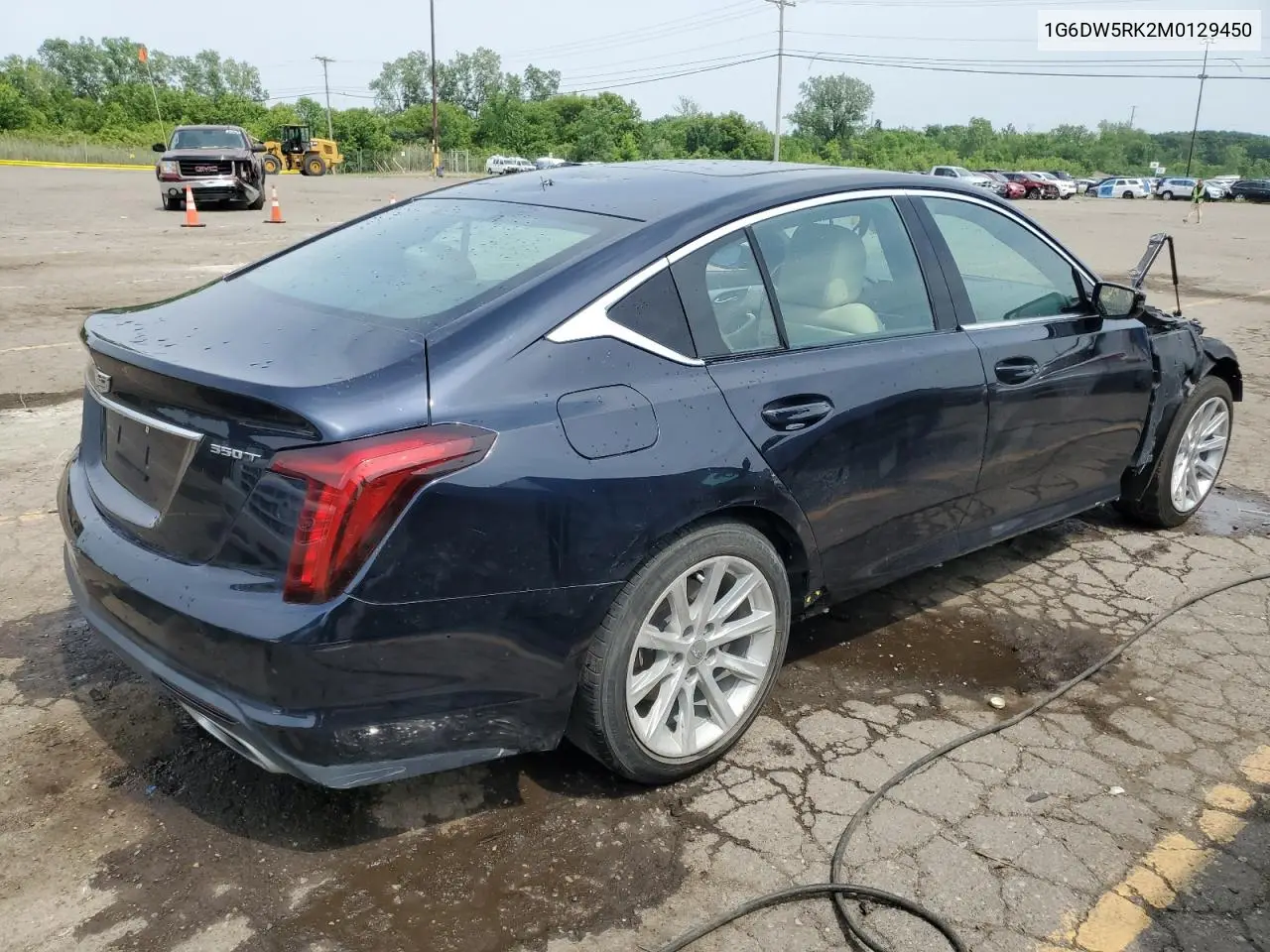 2021 Cadillac Ct5 Luxury VIN: 1G6DW5RK2M0129450 Lot: 60803385