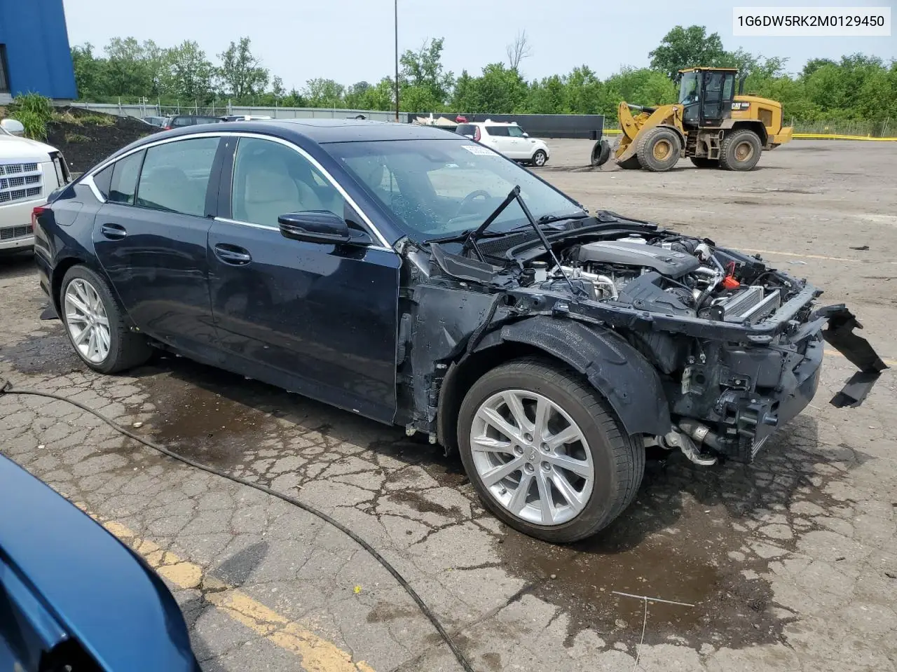 2021 Cadillac Ct5 Luxury VIN: 1G6DW5RK2M0129450 Lot: 60803385