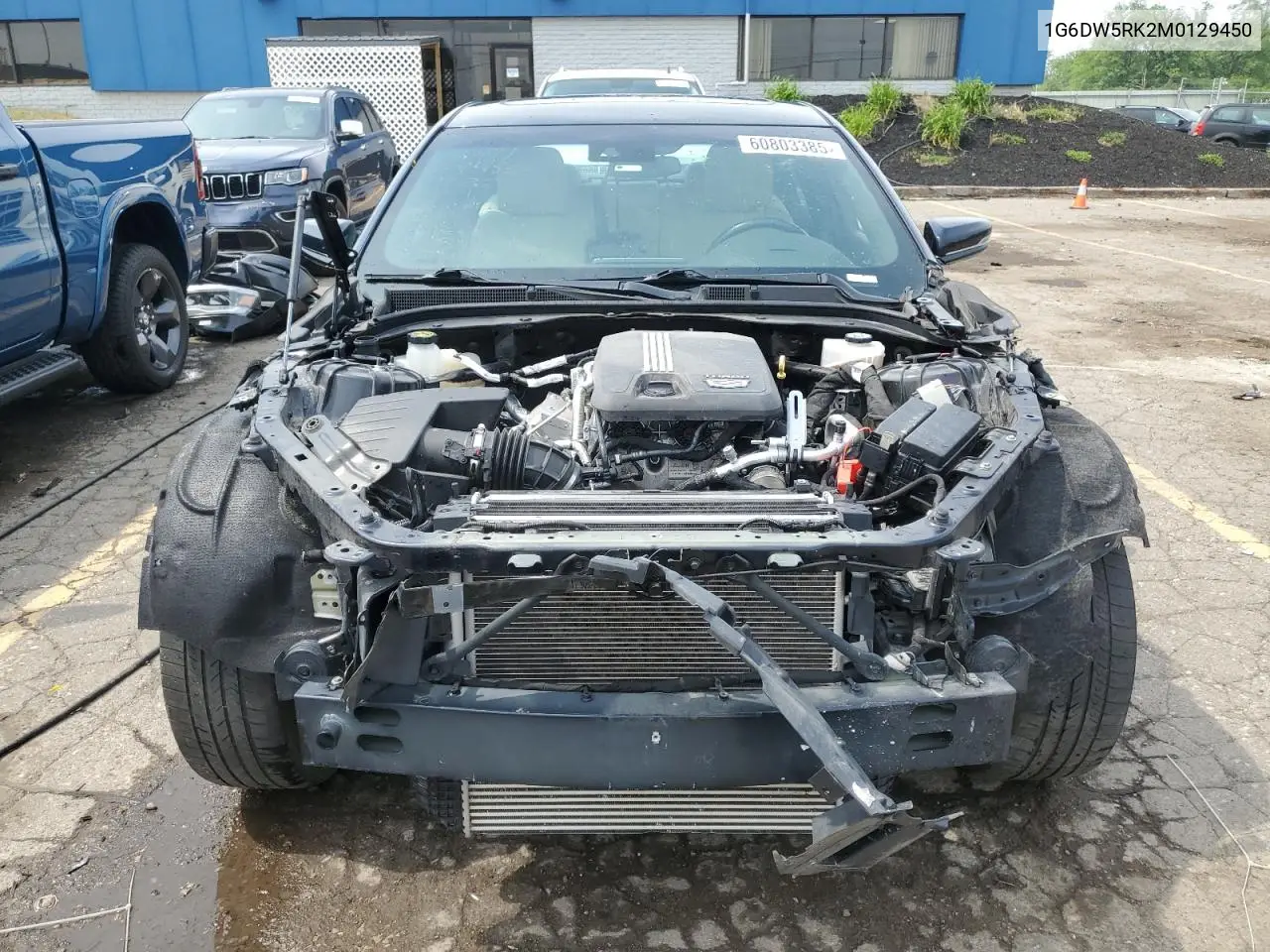 2021 Cadillac Ct5 Luxury VIN: 1G6DW5RK2M0129450 Lot: 60803385