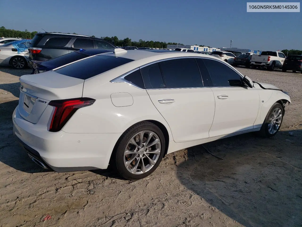 2021 Cadillac Ct5 Premium Luxury VIN: 1G6DN5RK5M0145306 Lot: 61856355