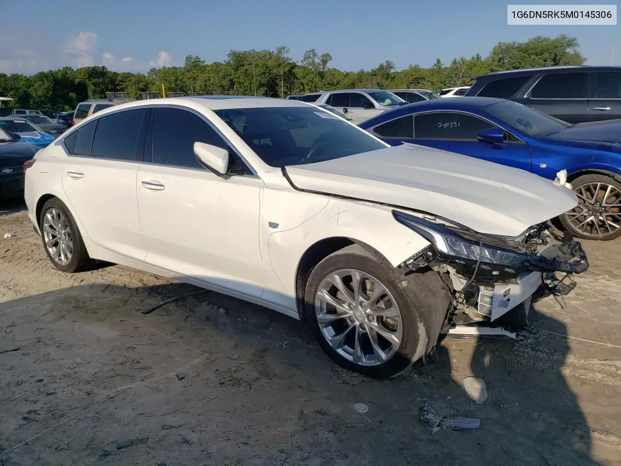2021 Cadillac Ct5 Premium Luxury VIN: 1G6DN5RK5M0145306 Lot: 61856355