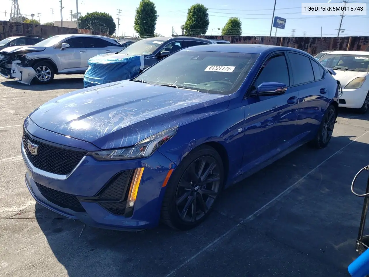 2021 Cadillac Ct5 Sport VIN: 1G6DP5RK6M0115743 Lot: 64327775