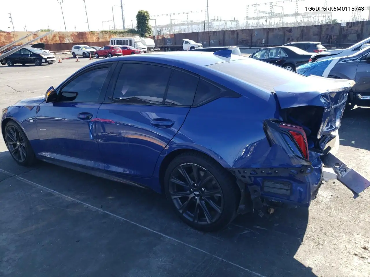 2021 Cadillac Ct5 Sport VIN: 1G6DP5RK6M0115743 Lot: 64327775