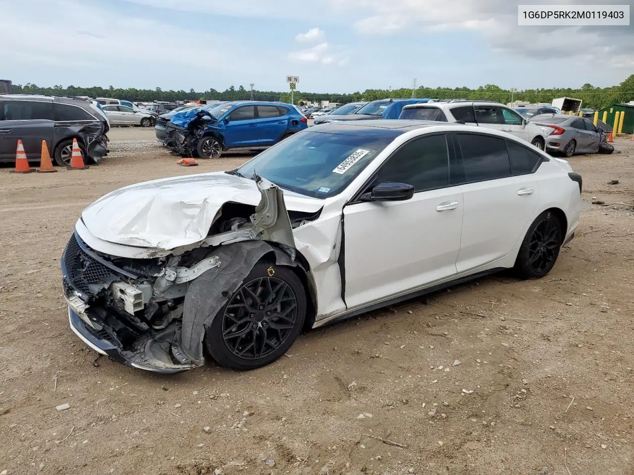 2021 Cadillac Ct5 Sport VIN: 1G6DP5RK2M0119403 Lot: 64953835