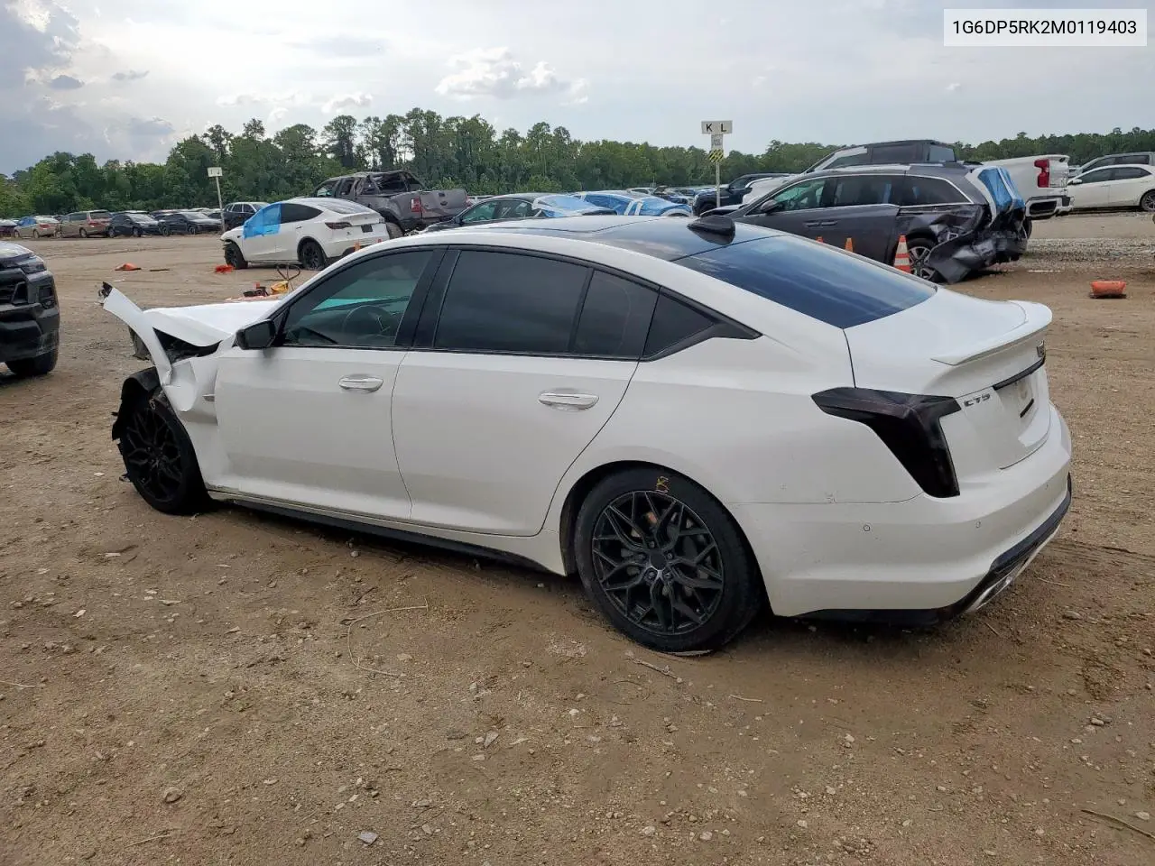 2021 Cadillac Ct5 Sport VIN: 1G6DP5RK2M0119403 Lot: 64953835