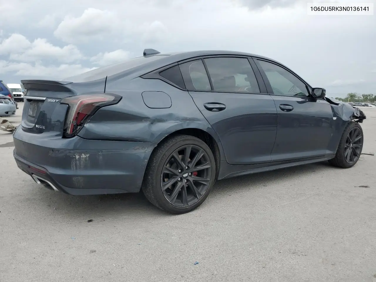 2022 Cadillac Ct5 Sport VIN: 1G6DU5RK3N0136141 Lot: 47079545