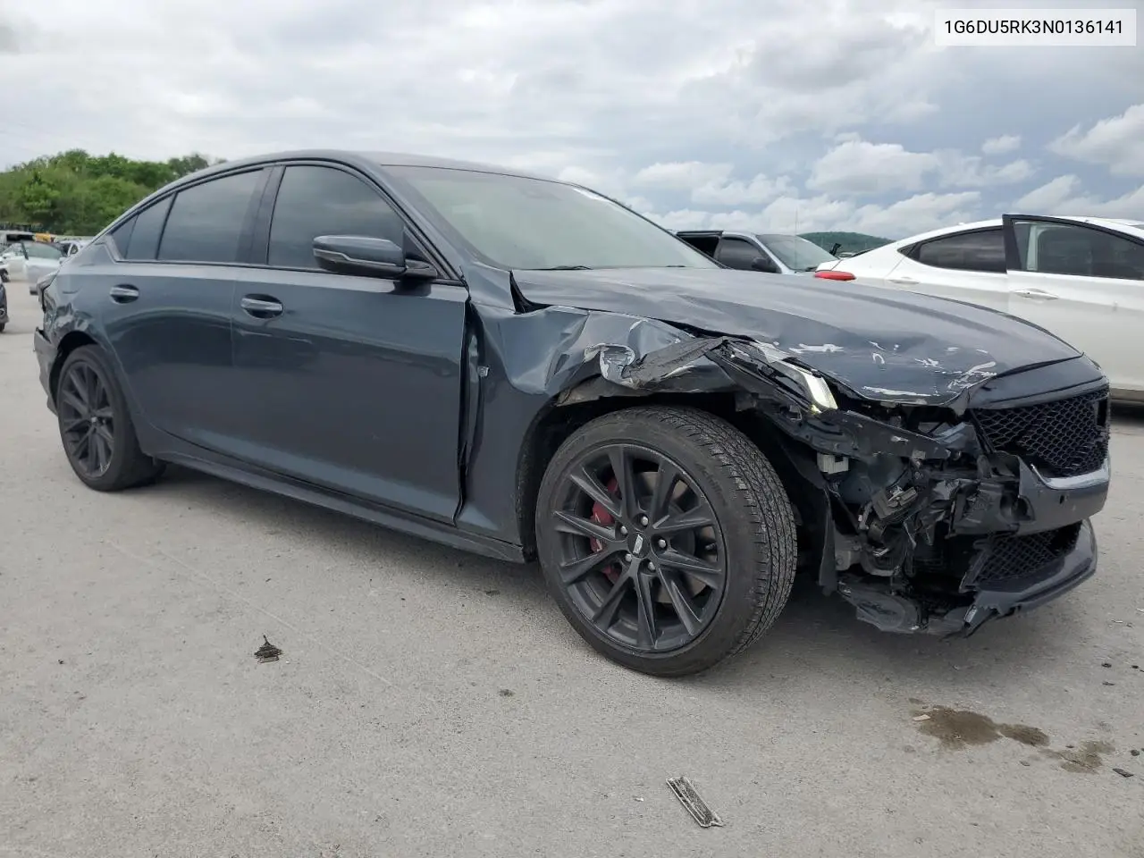 2022 Cadillac Ct5 Sport VIN: 1G6DU5RK3N0136141 Lot: 47079545